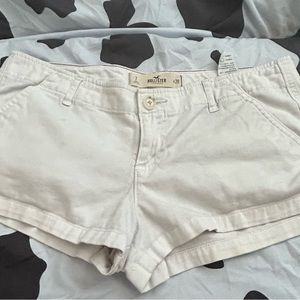 Hollister White Shorts  Size 7